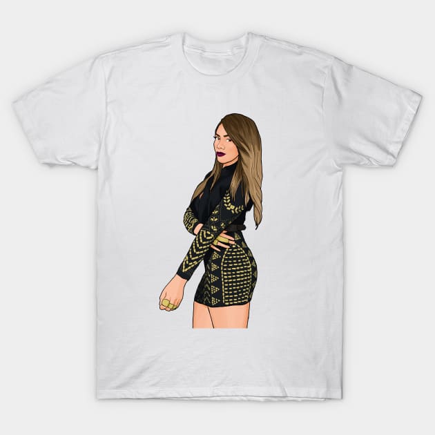 dinah T-Shirt by ohnoballoons